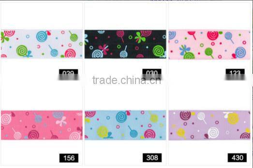 hi-ana ribbon 184 Custom Printed Christmas Candy Ribbon Hand made gift ribbon La Ribbon