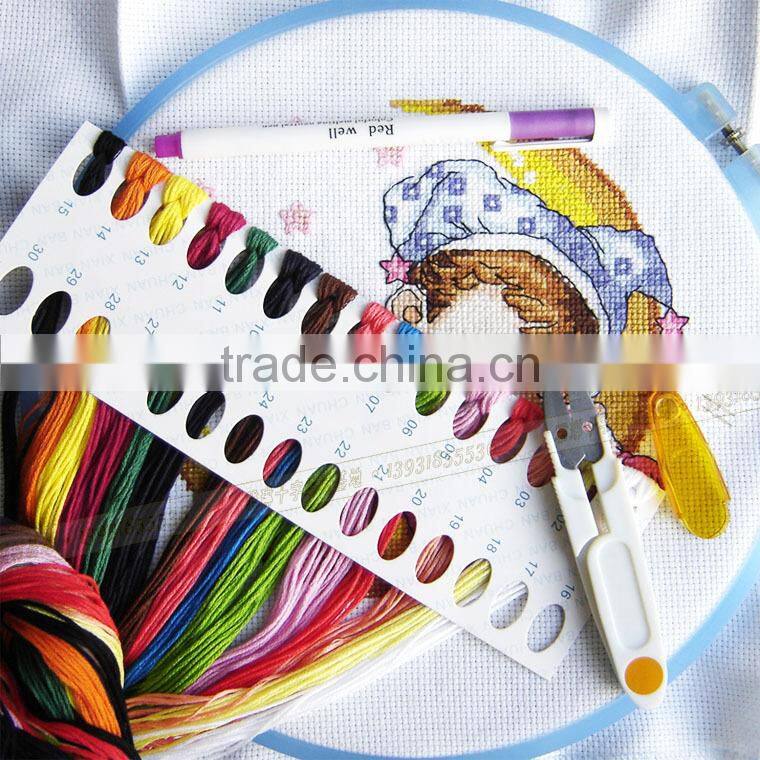 Wholesale threading board with 30 holes of cross stitch accessories