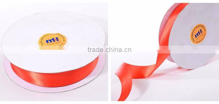 25mm Polyester Satin Ribbon Double Face, 100% polyester