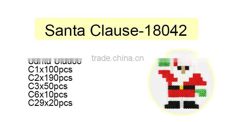 2017 Hot fashion 5mm Mix color hama perler beads set designs children toys