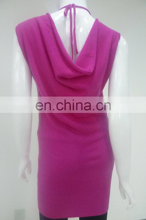 factory Wholesale Ladies' Knitwear Cashmere V-neck jumper