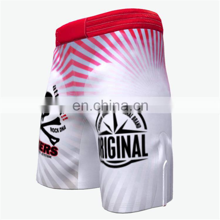 Wholesale mens blank crossfit shorts mma shorts custom 2017