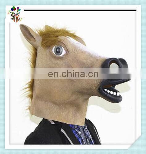 Horse Fancy Dress Cosplay Full Head Latex Animal Party Masks HPC-0403