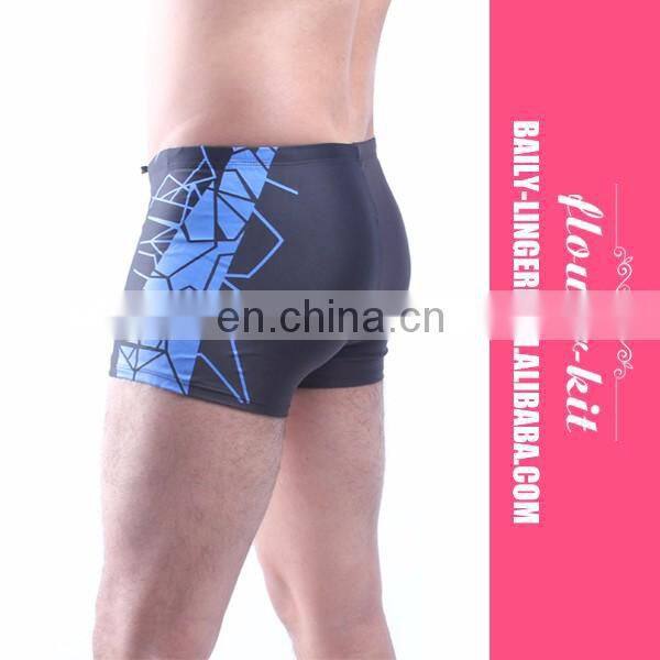 Classic Pattern Vintage Striped Sexy Men's Swimwear Briefs Plus size