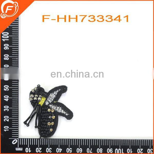 2018AW new 3D beading sequin PVC embroidery little doll patches