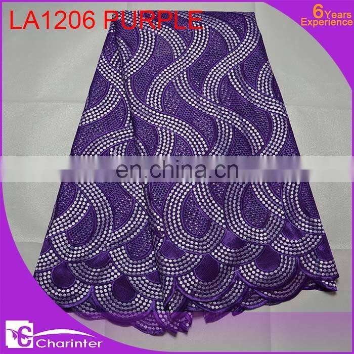 afriacn cheap lace fabric cotton lace fabric voile lace