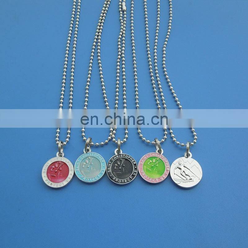 shiny silver newest blank four circle scarf ring promotion gifts