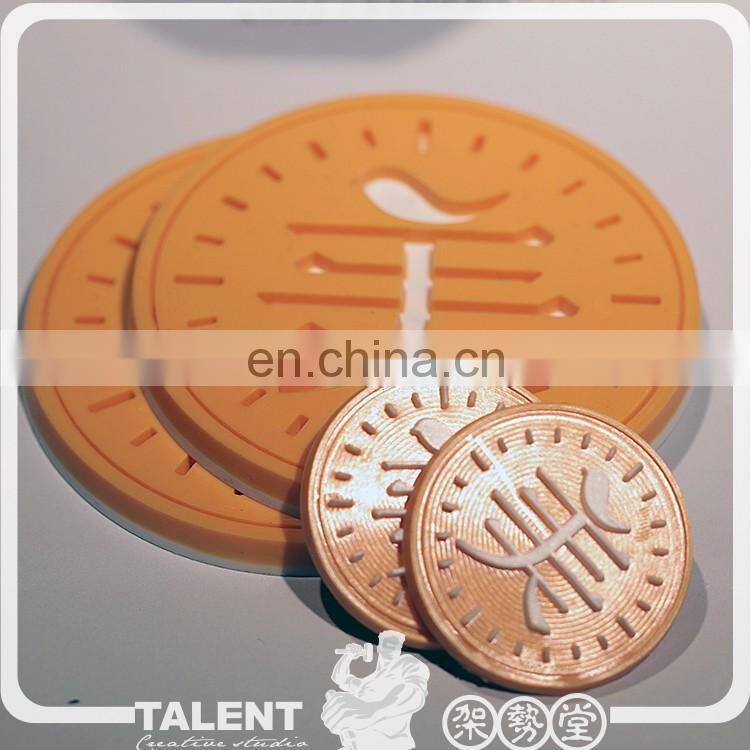 custom rubber 3d model logo silicon label badge