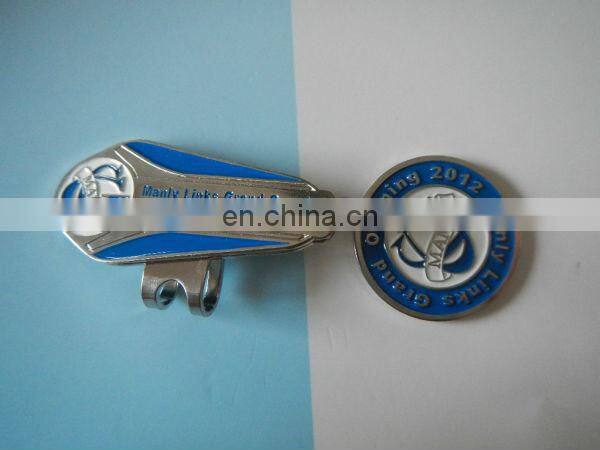 name-brand magnetic golf hat clips and ball markers