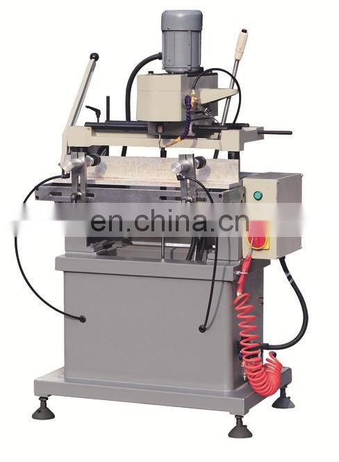 Single head aluminum profile holes milling and drilling machine
