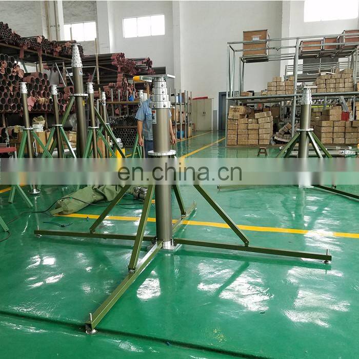 quick lifting mast 6 meter for antenna
