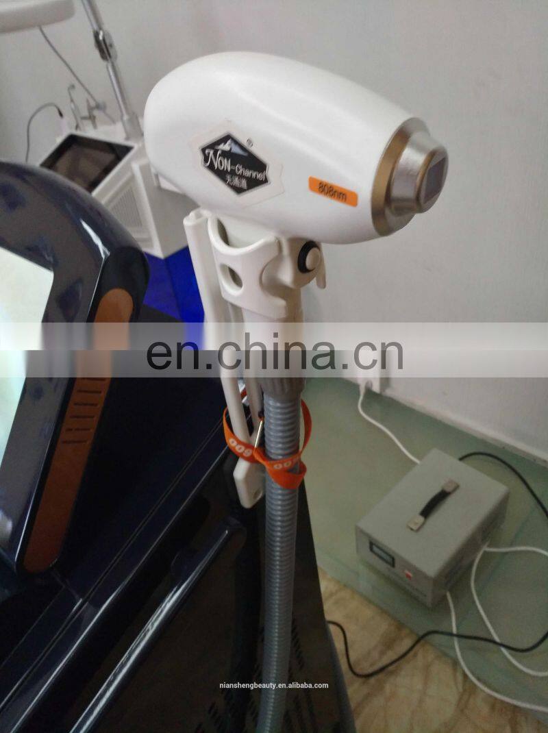 2019 New alexandrite laser 755 808 1064nm combination hair removal machine