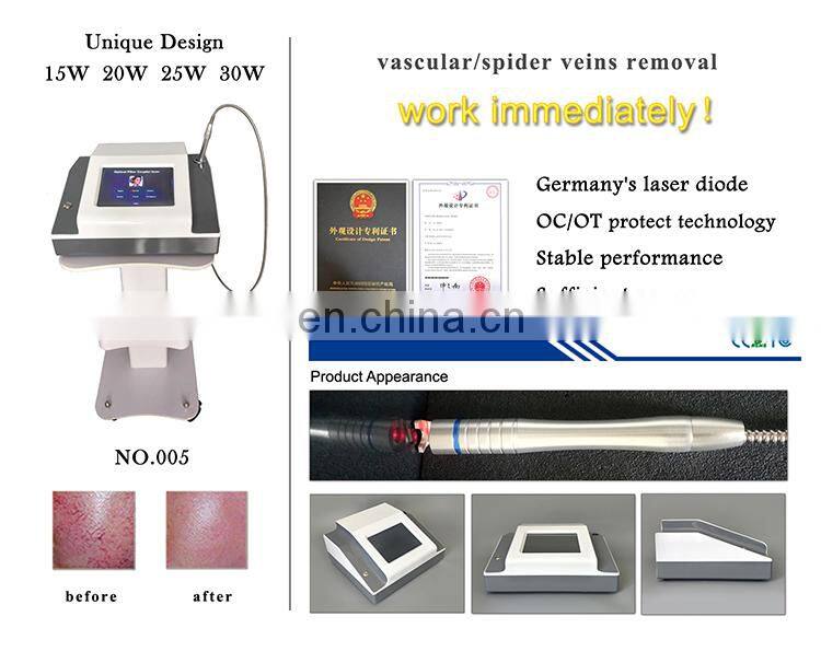 Best 980nm Diode Laser Vascular Spider Vein Removal Machine for Sale