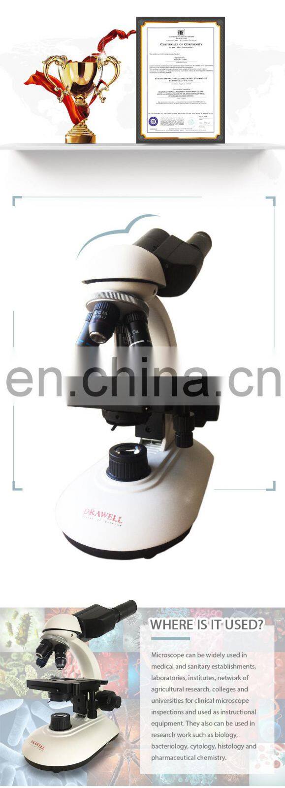 High Resolution Optical Instrument Stereo Zoom Microscope