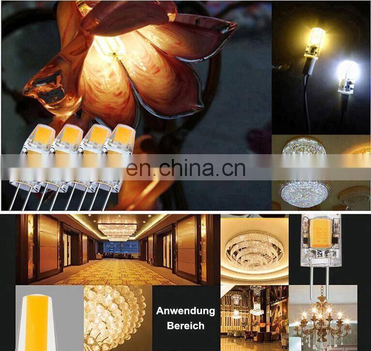 High brightness COB G4 led G9 led light