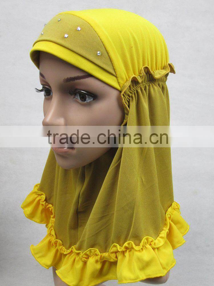 A588 Pretty 2015 New Children girl muslim hijab