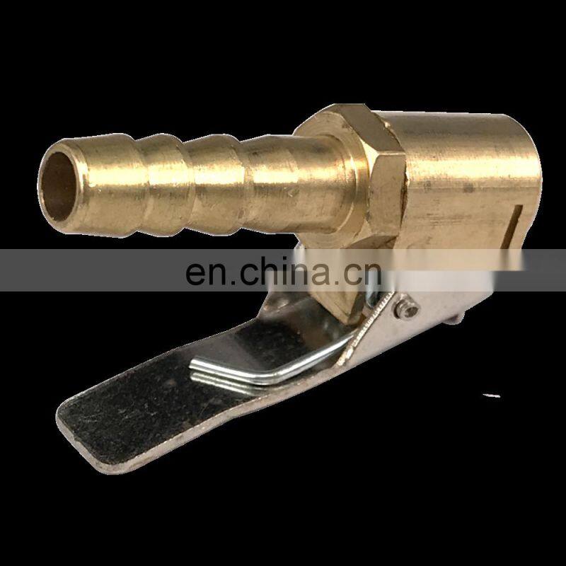 Straight Clip-on air chuck/tyre repair tool/clip pneumatic tool