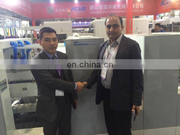 Automatic folder gluer machine for different paper boxes making folding