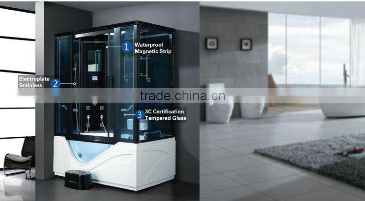 Sanitary Ware Russian Shower Room Portable Steam Generator Shower Cubicle