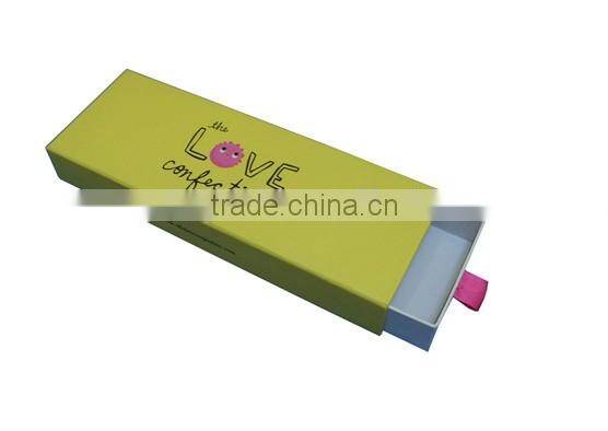 Customized logo printed hand made luxury packaging paper box