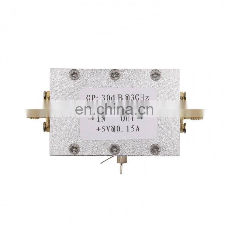 High Gain 30dB 20MHz-6GHz Low Noise Amplifier LNA Low Noise RF Amplifier