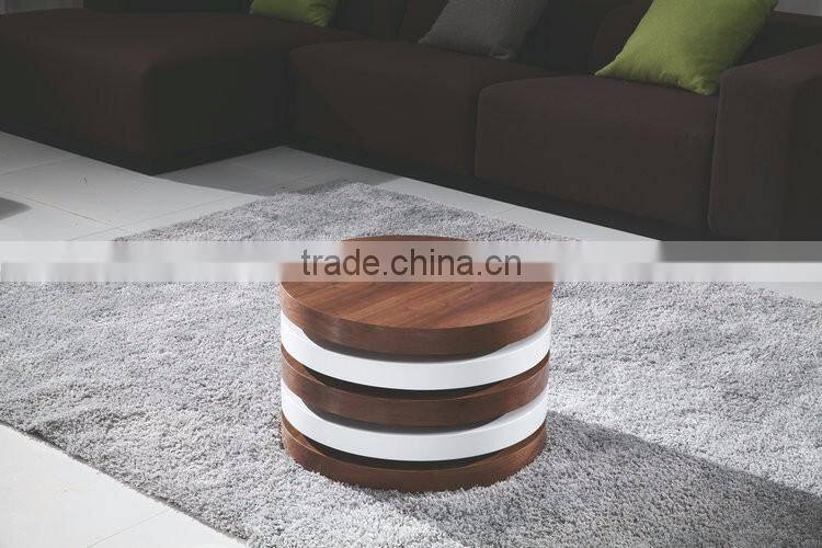 Fancy Durable Expandable Round Coffee Table For Sale