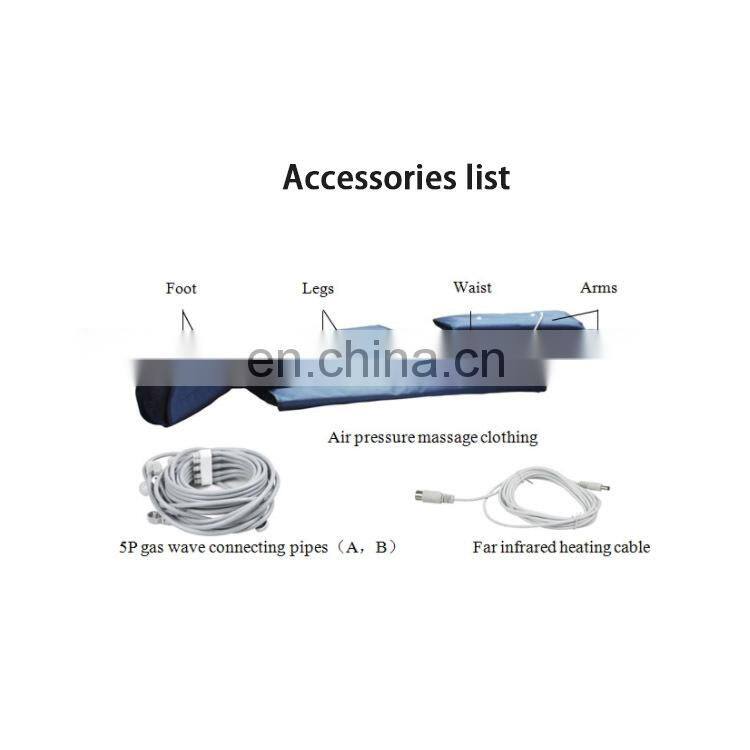 Sales Home use air pressure massage lymphatic drainage machine Pressotherapy fat burning device