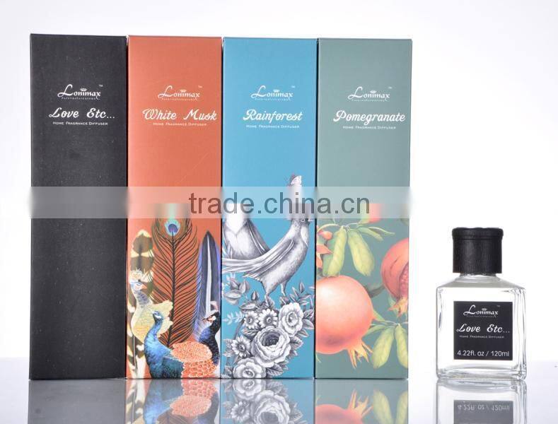 120ml Home fragrance Aroma Reed Diffuser with glass bottle SA-0051