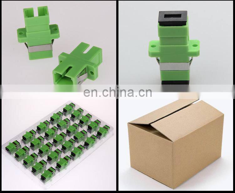 High Performance SC APC UPC SM Simplex Subscriber Optical fiber adapter