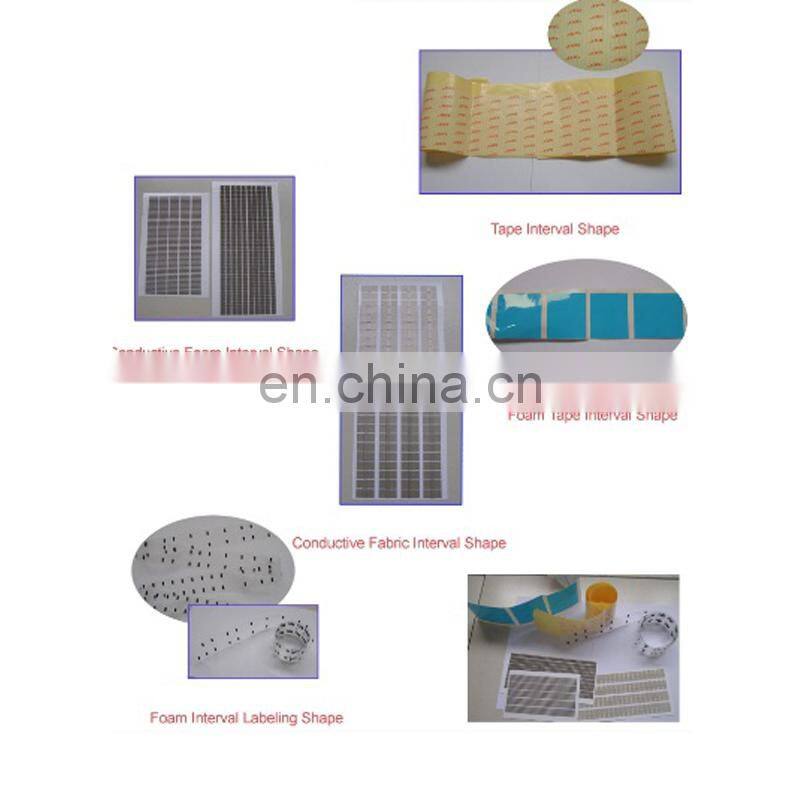 Adhesive EVA rubber foam tape kiss cutting machine