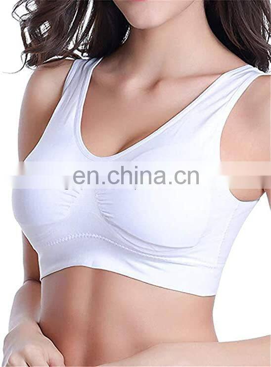 Wholesale Breathable Fitness Women Sports Yoga Bra Fitness Workout Sports Running Women BRA