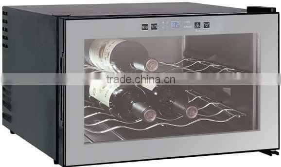 SMAD 8 bottles electric thermoelectric horizontal wine cooler with ETL/CE/ROHS