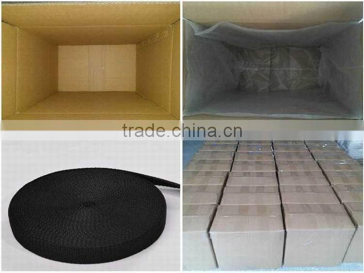 Wholesale color striped crochet polyester elastic band