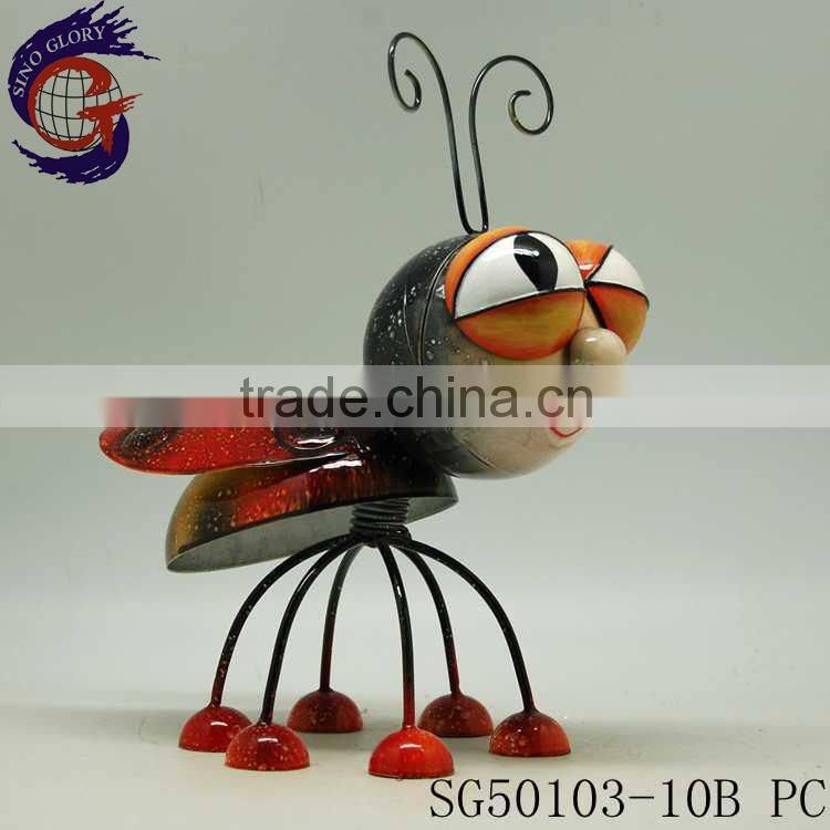 Shining metal ant garden ornaments