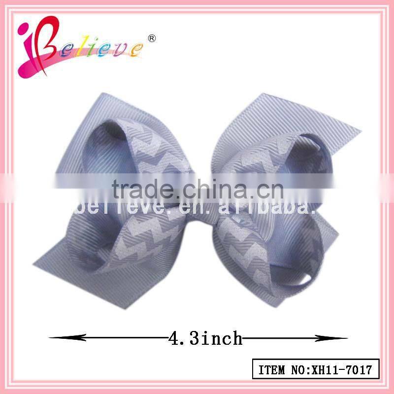 Hair bows made of hair ribbon bow with alligator clip,bow hair accessories
