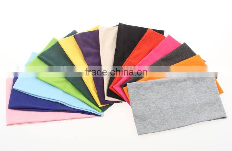 Fashion Lady Vogue Solid Candy Color Hair Band