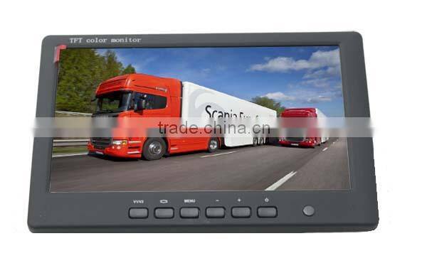 TM-7005 7 inches supper slim TFT LCD Car monitor with Stand bracket
