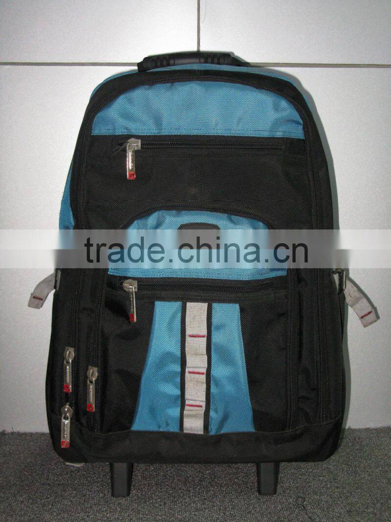 China supplier wholesale eminent trolley backpack bag