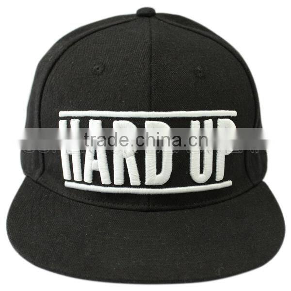 2014 new fashion preferred 3D embroidery snapback hat
