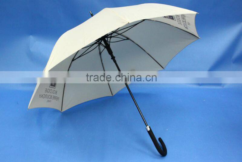 Customized advertising water-resistant 23" auto-open stick umbrella