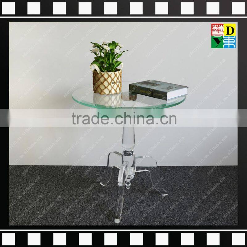 2016 New design Acrylic /plexiglass/PMMA coffee/dining table in Living room