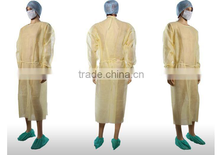 dental isolating patients operating gown
