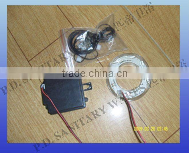 Single LED glass faucet