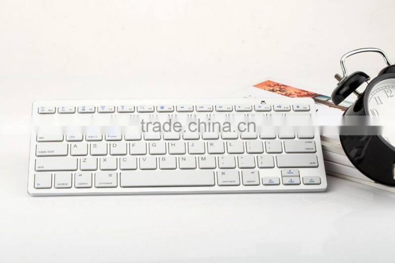 Ultra-Slim Bluetooth Keyboard for iPad Air2, iPad Mini 4 , Galaxy Tab and other Tablets