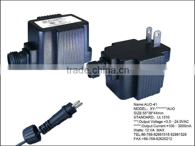 UL,cUL waterproof IP44 transformer