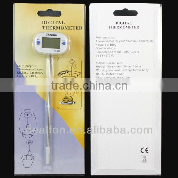 Digital Food Cooking Thermometer Temperature Probe for Kitchen BBQ