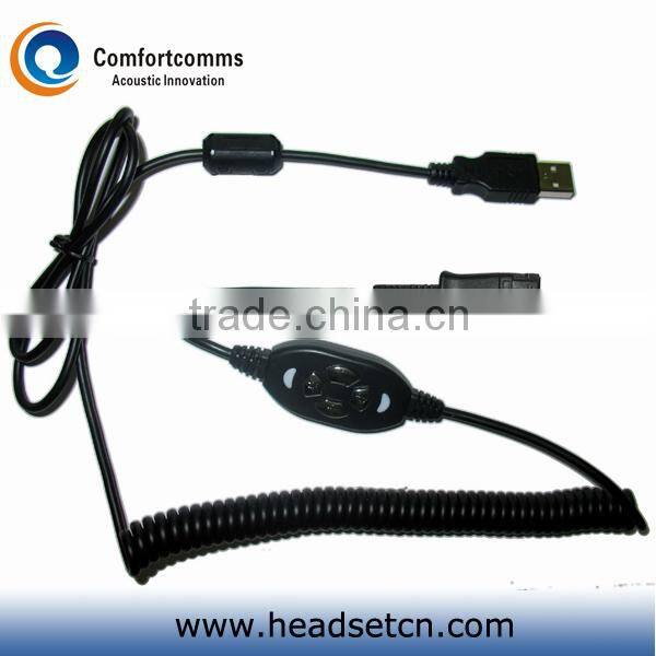 Lightweight USB Call center headphone