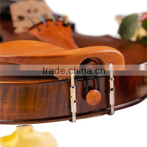 High Quality Stringed Instrument Violin Flamed Matte Violin 4/4 1/8 TL003-1