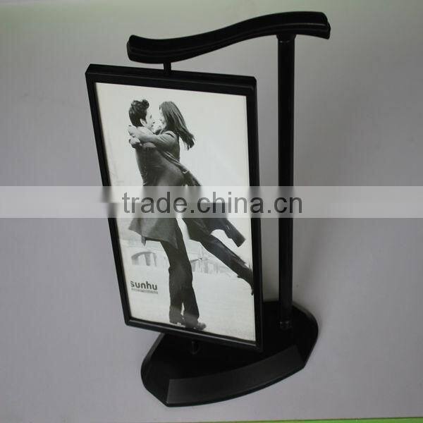 2015 rotatable black acrylic photo frame
