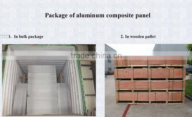 3mm 4mm wall covering material aluminum composite panel price manufacturer